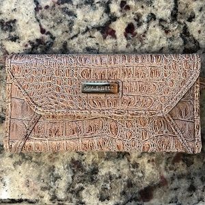 Nine West snakeskin wallet never used